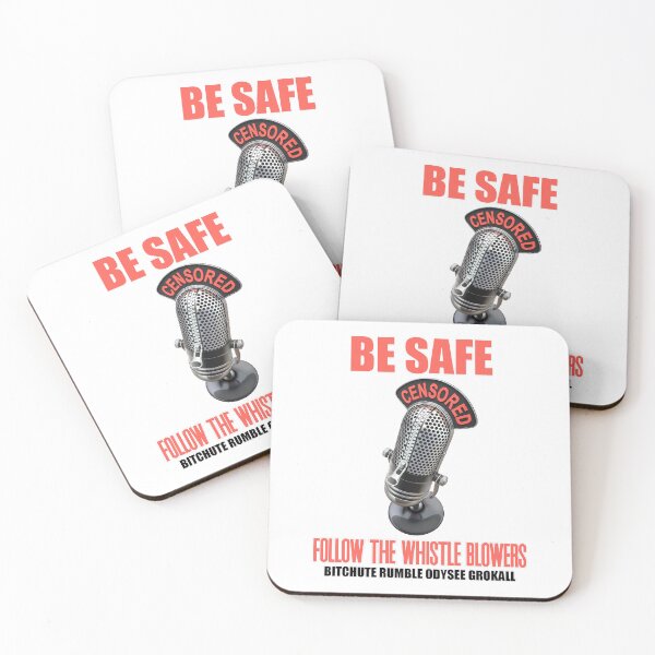 Item preview, Be Safe Follow the Whistleblowers designed and sold by ArtCollectables.