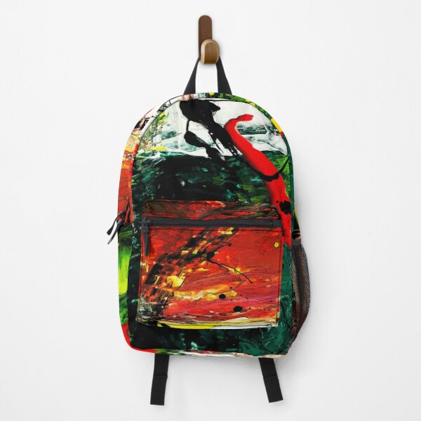 Item preview, Explosion of abstract ink in thick and multicolored brush strokes for you to decorate your home designed and sold by paulo silveira.