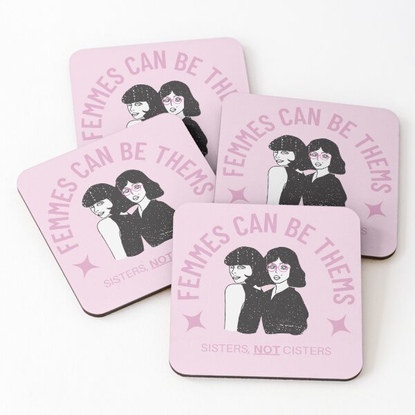 Item preview, Femmes Can Be Thems (Pink) designed and sold by StabbyCat.