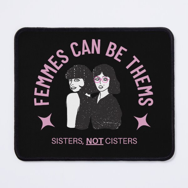 Item preview, Femmes Can Be Thems (Pink) designed and sold by StabbyCat.