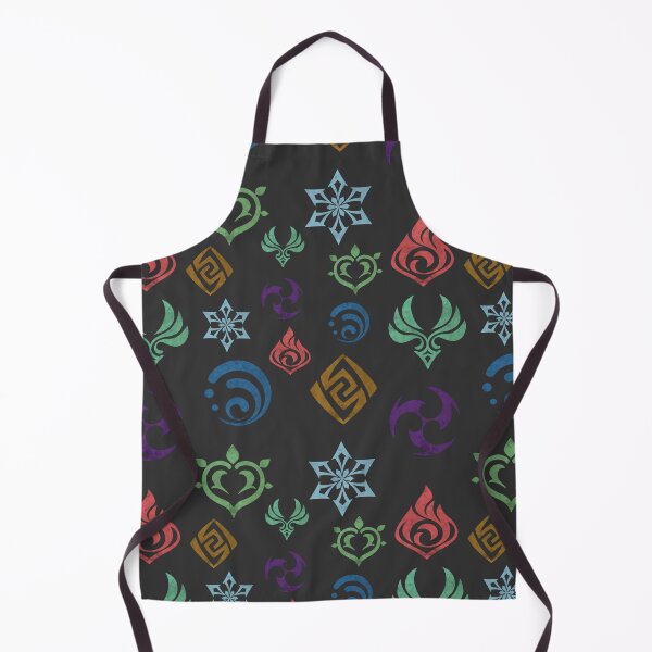 Item preview, Genshin Impact Elements Pattern Visions Archons designed and sold by MultiFandomFan.
