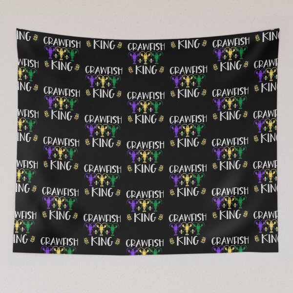 Item preview, Mardi Gras Crawfish - Funny Crawfish King designed and sold by Krysanthe.
