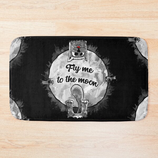 Item preview, Fly me to the moon cat art designed and sold by mrGoodwin90.