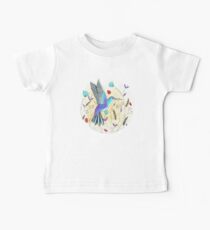 Hummingbird in Garden Baby Tee