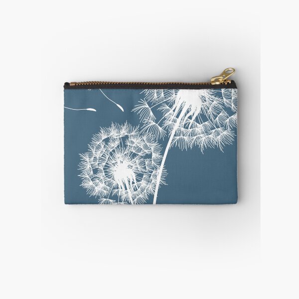 Item preview, Dandelion Art on Deep Turquoise  designed and sold by LisWilliams.