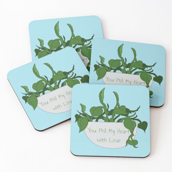 Item preview, Philodendron Plant Valentine You Phil My Heart designed and sold by Punderstandable.