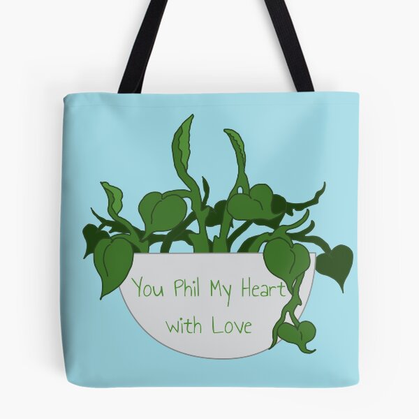 Item preview, Philodendron Plant Valentine You Phil My Heart designed and sold by Punderstandable.