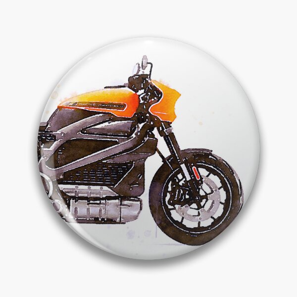 Item preview, Watercolor Electric Motorcycle - original watercolor by Vart. designed and sold by vartstudio.
