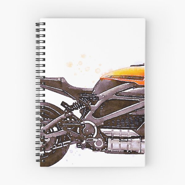Item preview, Watercolor Electric Motorcycle - original watercolor by Vart. designed and sold by vartstudio.