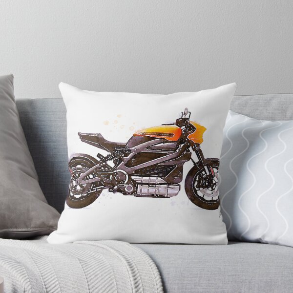 Item preview, Watercolor Electric Motorcycle - original watercolor by Vart. designed and sold by vartstudio.