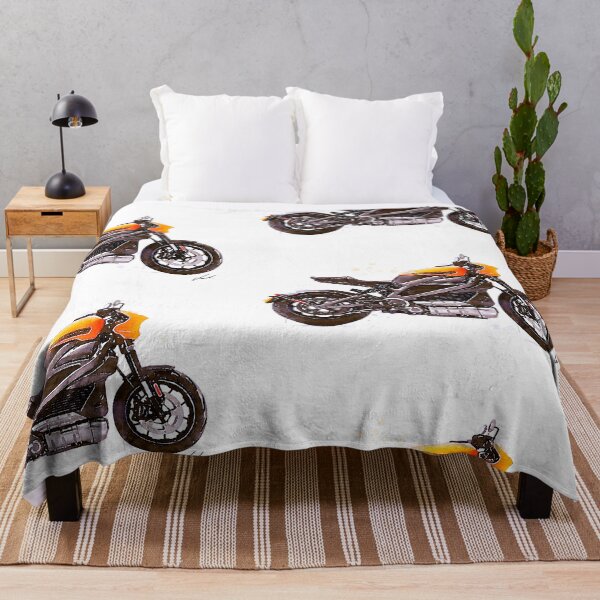Item preview, Watercolor Electric Motorcycle - original watercolor by Vart. designed and sold by vartstudio.
