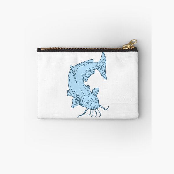 Item preview, Catfish Mud Cat Diving Down Mono Line designed and sold by patrimonio.
