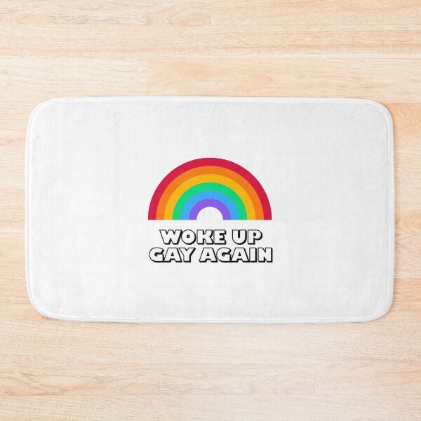 Item preview, Woke Up Gay Again   designed and sold by Inspirationmotivation.