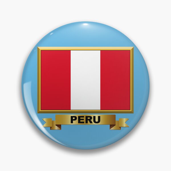 Item preview, PERU Civil Flag Gifts, Masks, Stickers & Products (N) designed and sold by mpodger.