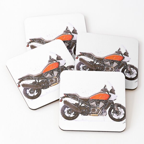 Item preview, Watercolor Adventure Motorcycle - original watercolor by Vart. designed and sold by vartstudio.