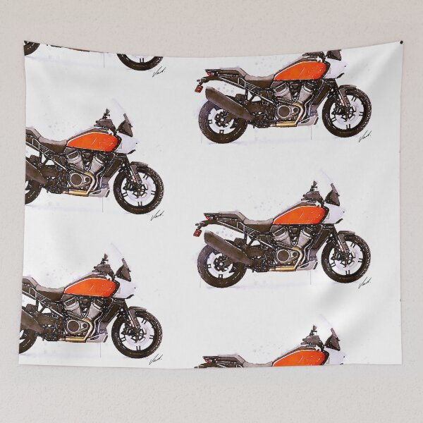 Item preview, Watercolor Adventure Motorcycle - original watercolor by Vart. designed and sold by vartstudio.