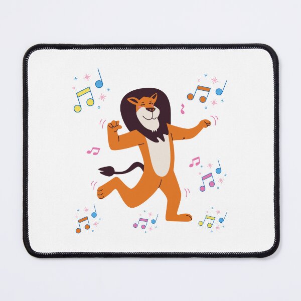 Item preview, Dancing Lion Music Note Digital Art designed and sold by createdbycam.