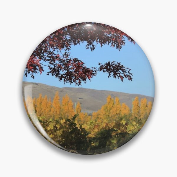 Item preview, Autumn colors wine country New Zealand Wall Art designed and sold by Athena Milonas.