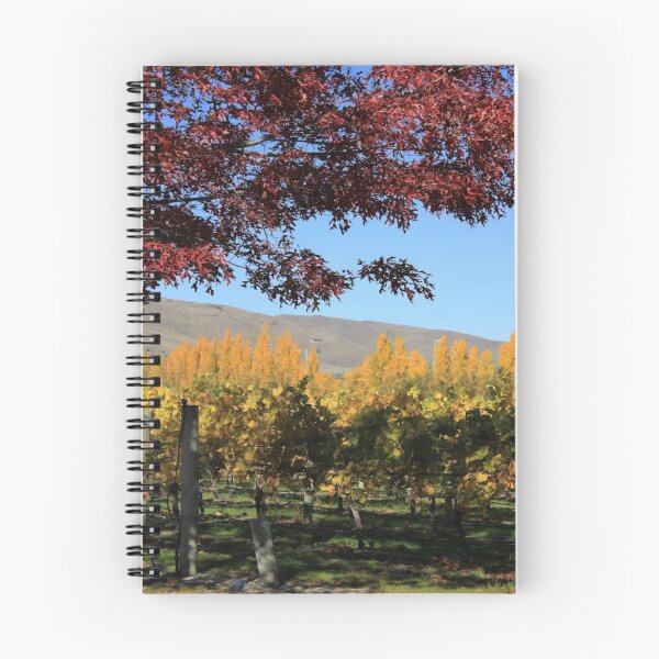 Item preview, Autumn colors wine country New Zealand Wall Art designed and sold by Athena Milonas.