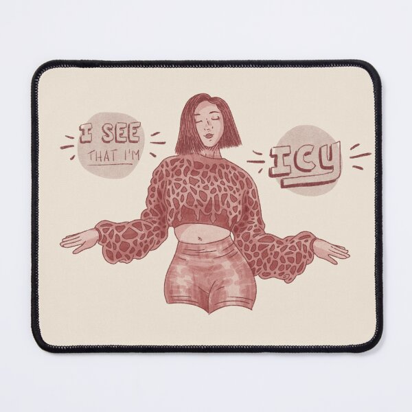 Item preview, ITZY Ryujin ICY / Wannabe Kpop Design designed and sold by tessabean.