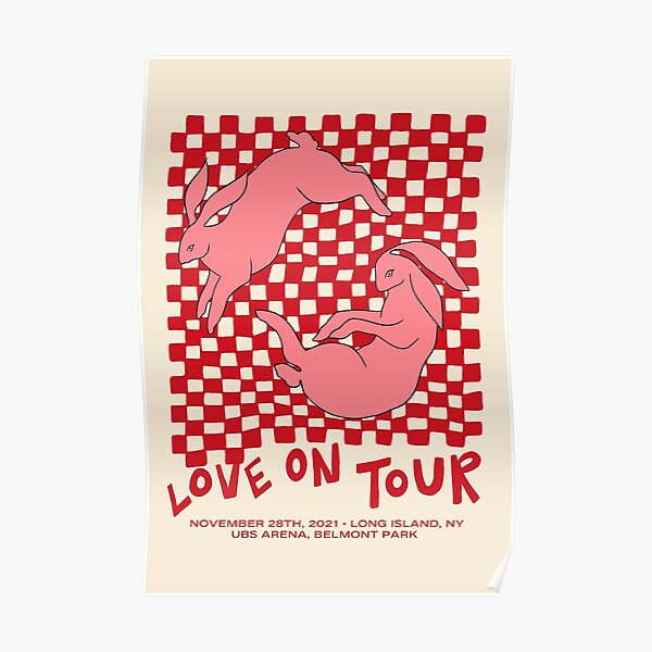 Love On Tour Long Island 2 Poster