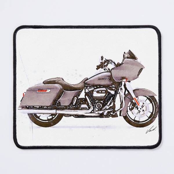Item preview, Watercolor American Cruser Motorcycle - original watercolor by Vart. designed and sold by vartstudio.