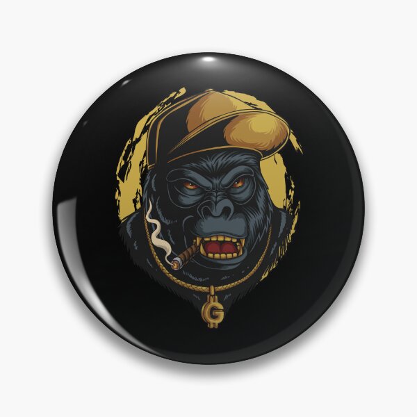 Item preview, Cool Gorilla Head designed and sold by Prince - Bestseller ★★★★★.