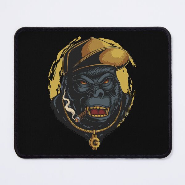 Item preview, Cool Gorilla Head designed and sold by Prince - Bestseller ★★★★★.