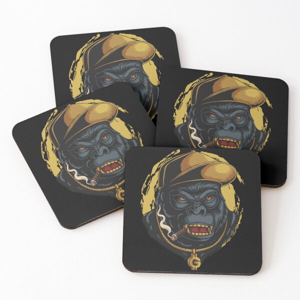 Item preview, Cool Gorilla Head designed and sold by Prince - Bestseller ★★★★★.