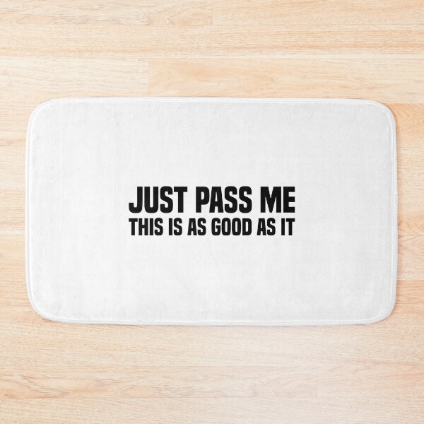 Item preview, Just Pass Me This Is As Good As It Gets | Funny Car | Fitted Young New Driver Insurance designed and sold by simplife-art.