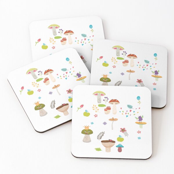 Item preview, Cute Kawaii Fly Agaric Gift For Family designed and sold by KHABIRITI.