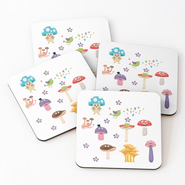 Item preview, Cute Kawaii Fly Agaric Gift For Family designed and sold by KHABIRITI.