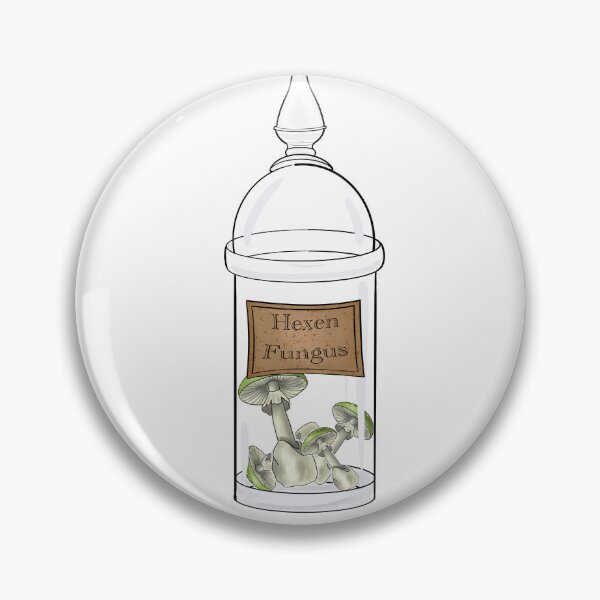 Item preview, Hexen Fungus Potion jar HP mushroom designed and sold by Alittlemagik.