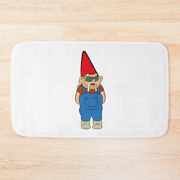 Item preview,  Gnome in speed sunnies and dungarees and mullet designed and sold by Captain-Jackson.