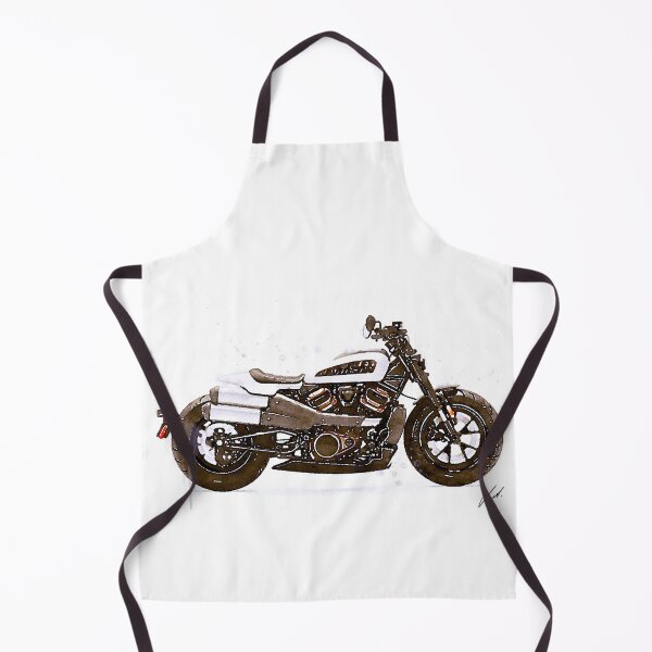 Item preview, Watercolor Sportster Motorcycle - original watercolor by Vart. designed and sold by vartstudio.