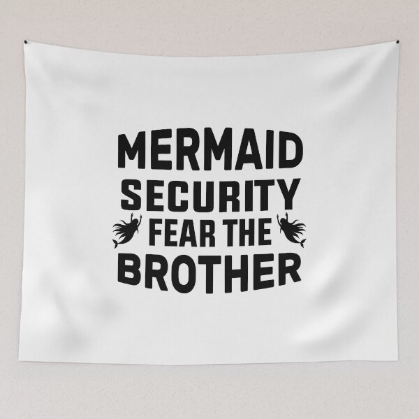 Item preview, Mermaid Security Fear The Brother Gift For Family designed and sold by KHABIRITI.