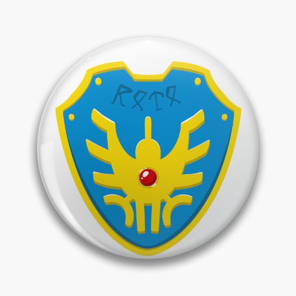 Item preview, Erdrick shield designed and sold by shopbrende.