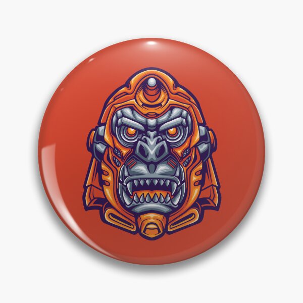 Item preview, Cool Gorilla Head designed and sold by Prince - Bestseller ★★★★★.