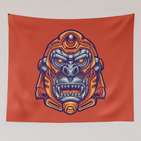 Item preview, Cool Gorilla Head designed and sold by Prince - Bestseller ★★★★★.