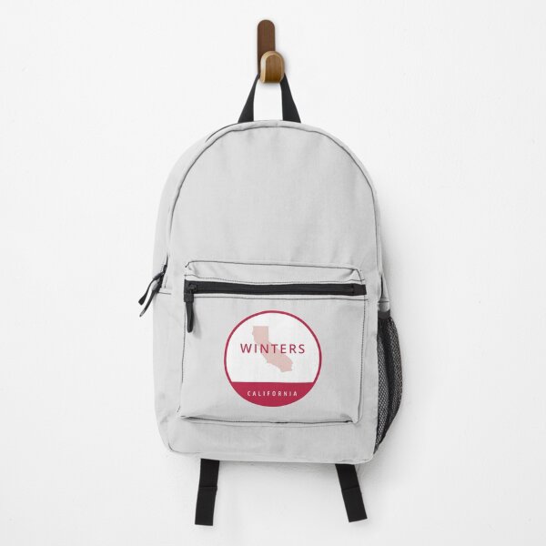 Item preview, Winters California Red Circle State Outline designed and sold by allcitymetro.