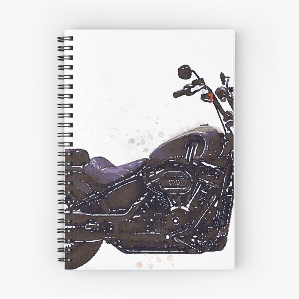 Item preview, Watercolor Chopper Motorcycle - original watercolor by Vart. designed and sold by vartstudio.