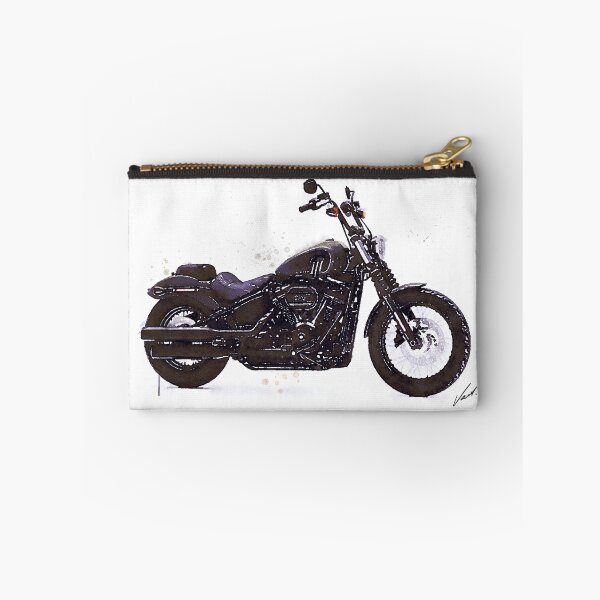 Item preview, Watercolor Chopper Motorcycle - original watercolor by Vart. designed and sold by vartstudio.