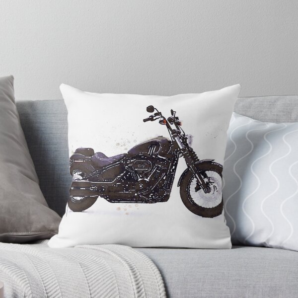 Item preview, Watercolor Chopper Motorcycle - original watercolor by Vart. designed and sold by vartstudio.