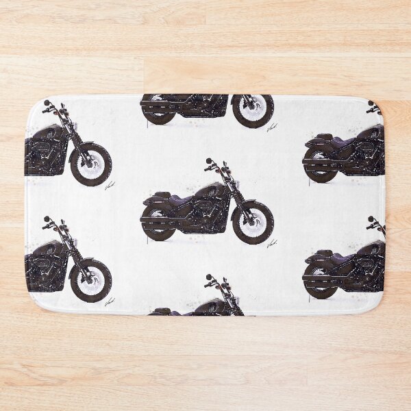 Item preview, Watercolor Chopper Motorcycle - original watercolor by Vart. designed and sold by vartstudio.