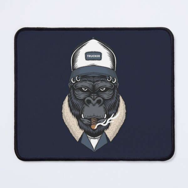 Item preview, Cool Gorilla Head Trucker designed and sold by Prince - Bestseller ★★★★★.