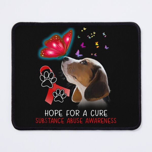 Item preview, Beagle Hope For A Cure Substance Abuse Awareness designed and sold by Grooffos.