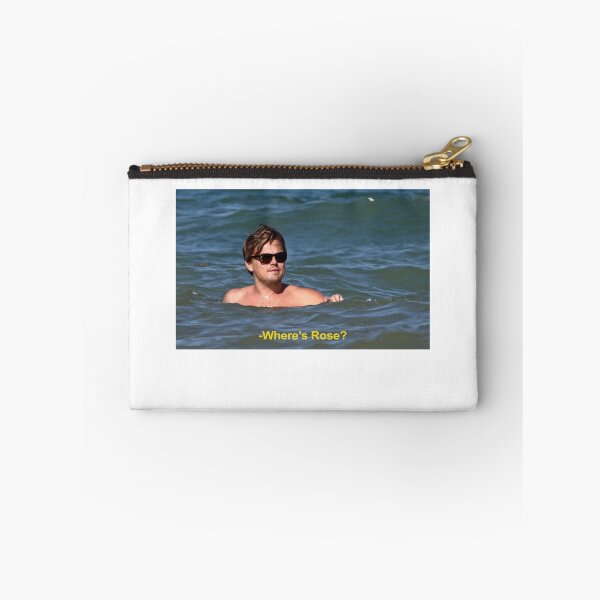 Item preview, Leonardo Dicaprio Where's rose Sticker designed and sold by PocketPoach.