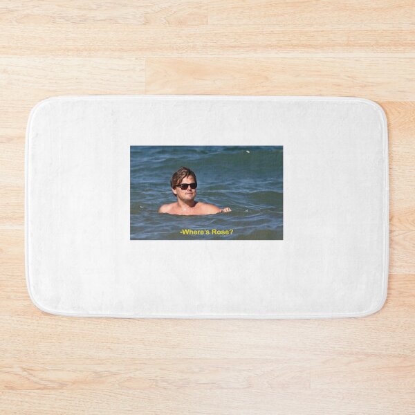 Item preview, Leonardo Dicaprio Where's rose Sticker designed and sold by PocketPoach.