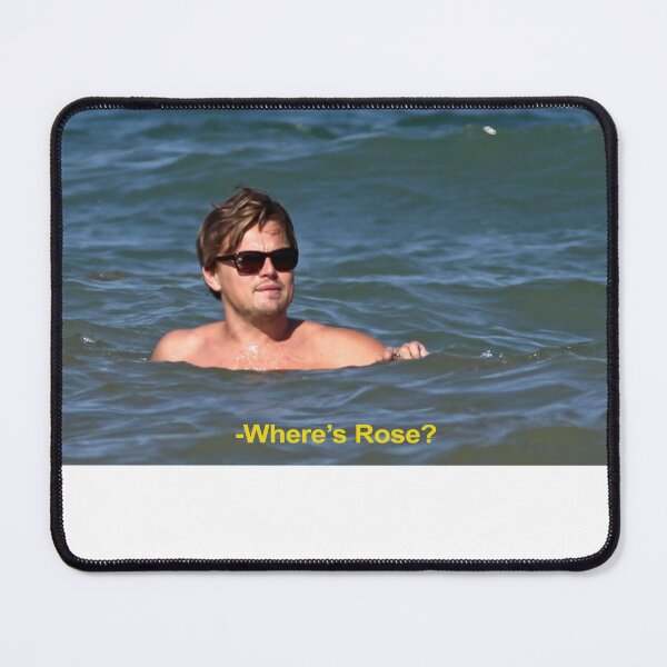 Item preview, Leonardo Dicaprio Where's rose Sticker designed and sold by PocketPoach.