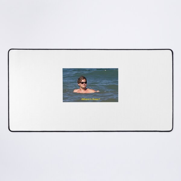 Item preview, Leonardo Dicaprio Where's rose Sticker designed and sold by PocketPoach.